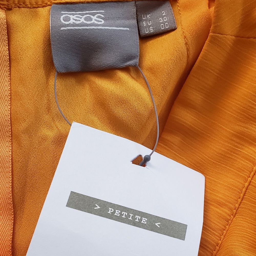 NEW ASOS PETITE Mini Ruffle Skirt - Picture 6 of 6